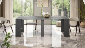 Consolle allungabile elegante 4-10 posti antracite - Abicitren