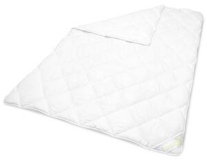 Beautissu BeauNuit MD, copripiumino matrimoniale, 135x200 + 80x80 cm, bianco, con federa inclusa