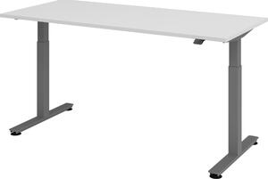 Scrivania elettrica bümö XMST - Struttura: grafite, decorazione: grigio, dimensioni: 180 x 80 cm