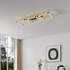 Eglo 99789 ALTAFLOR LED doppia plafoniera 12x2,8W 1000x315mm bianco nero bianco caldo