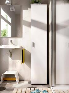 Armadio bianco bagno 39x190h cm - Arrow