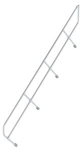 Secondo corrimano per scala 45° 13 gradini