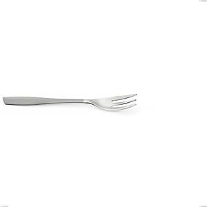 Forchetta dolce Eleven Twin, acciaio 18.10 aisi 304 lucida con manici satinati, lunghezza 154 mm