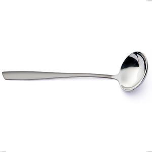Mestolo Eleven Twin, acciaio 18.10 aisi 304 lucida con manici satinati, lunghezza 302 mm