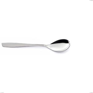 Cucchiaino frutta Eleven Twin, acciaio 18.10 aisi 304 lucida con manici satinati, lunghezza 190 mm