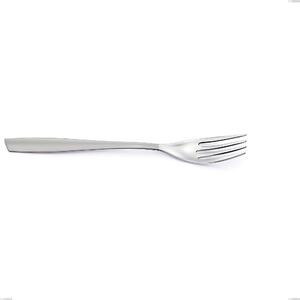 Forchetta tavola Eleven Twin, acciaio 18.10 aisi 304 lucida con manici satinati, lunghezza 220 mm