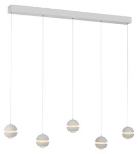Articolo di seconda scelta Schöner Wohnen Lampada a sospensione Lampada a LED Lini in plastica e ferro, colore bianco