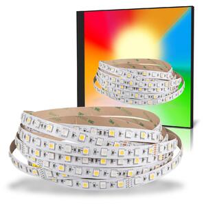 Striscia LED 5050 RGB+bianco neutro (4000K) 72W 500CM 24V IP20