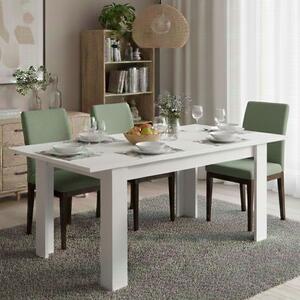 Tavolo allungabile 6-8 posti 140/190x90cm bianco - Abudula