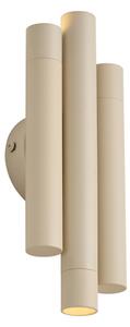 Applique retrò beige 3 luci - Pipes