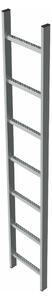 Scala a pioli zincata 4 pioli 47321