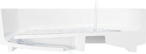 Hansgrohe Xuniva evo E lavabo à poser 400/400, sans trou de robinetterie ni trop-plein, SmartClean, HygieneEffect, blanc, 63007450, 63007450