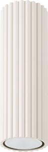 Lampada a spot da soffitto in alluminio GU10 Ø 6,5 cm a plafone tondo crema moderno