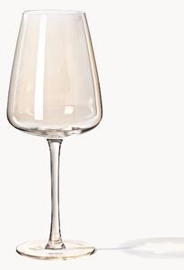 Set di 4 bicchieri da vino bianco in vetro soffiato Ellery
