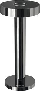 Lampada da tavolo SOMPEX Boro, altezza: 220 mm, ø: 90 mm, alluminio grigio siderale