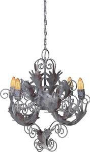 Lampada a sospensione / Lampadario Chandelier Small Argento
