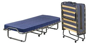 Letto singolo pieghevole 190x80cm blu - Antonietto