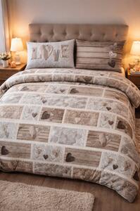 Parure copripiumiuno MIG002SH Shabby love beige Made in Italy