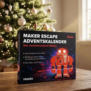 FRANZIS 67246 - Calendario dell'Avvento "Maker Escape": La scomparsa di Makey