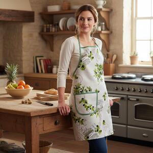 Grembiule da cucina olive