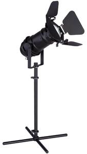 Lampada da tavolo regolabile, nera, altezza 48,5 cm