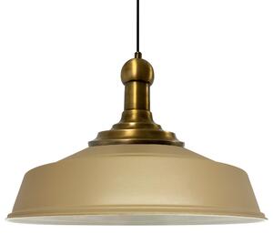 Lampada a sospensione Asletl-Knob Lampada a sospensione Ø41 cm Beige Lampada vintage