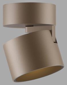 PAUL NEUHAUS Lampada da soffitto a LED PURE Cup, bronzo, dimmerabile, orientabile e girevole, 2700 K