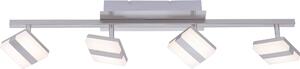 Plafoniera LED, dimmerabile, telecomando, app control, L 73 cm