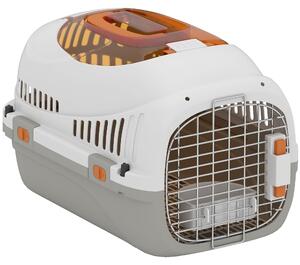 PawHut - Trasportino per cani e gatti, per cani di taglia mini fino a 4 kg, 49x32x31 cm