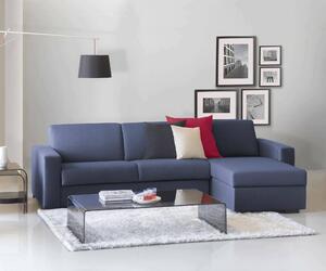 Divano letto contenitore blu 260x95cm - Allegria