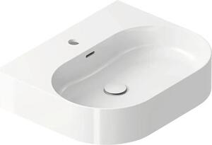 Lavabo da appoggio RAVAK Ceramic Slim in Vetroceramica bianca 55 x 40 x 12 cm XJX01155004