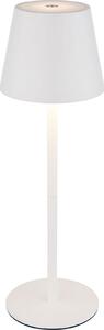 GLOBO 58488W VANNIE I Lampada da tavolo in metallo bianco opaco, LED