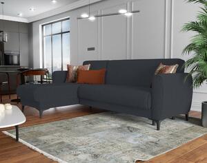 Divano letto per ospiti blu 230x153cm - Aber