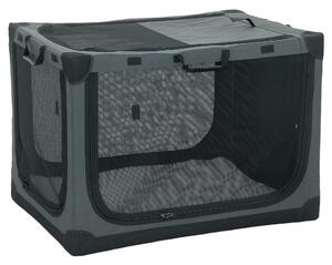 PawHut Trasportino pieghevole per cani Trasportino con cuscino rivestimento rimovibile lavabile in tessuto Oxford per cani fino a 38kg Verde militare | Aosom Italy