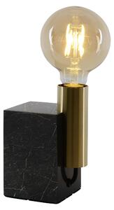 Lampada da tavolo Gemma E27 in ottone