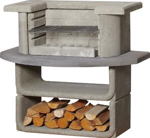 BUSCHBECK Barbecue Kingston Dimensioni L65 x P110 x A101 cm grigio antracite