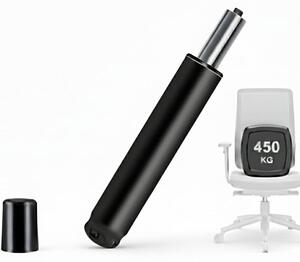 Sedia da ufficio con sistema di regolazione pneumatico, portata massima 1000 lbs/450 kg, altezza regolabile da 290 a 430 mm