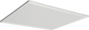 LEDVANCE Planon Plus plafoniera bianca con tecnologia LED avanzata, 36 W, forma quadrata (600 x 600 mm), colore della luce bianco caldo a 3000 K, alloggiamento in alluminio, diffusore in PMMA satinato