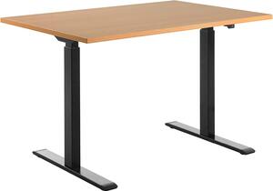 Topstar TTS12080SB Topstar E-Table höhenverstellbarer Schreibtisch buche rechteckig