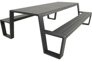Set da picnic Estilo 183 x 74 x 220 cm Alluminio Antracite