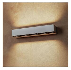 AROOS APPLIQUE DA ESTERNO L38 CM 3 COLORI IP65 LED 30W LUCE 2700K-3000K BIEMISSIONE LUCE