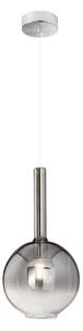 Sospensione vetro fumè specchiato perenz lollipop 8554 sp 6247 e27 led - Perenz