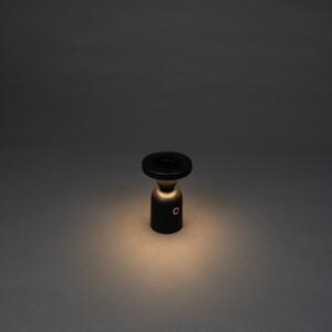 Konstsmide Lampada da tavolo LED USB Nantes in nero 2,2W 120lm IP54 ‖ 7833-750