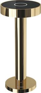 Lampada da tavolo SOMPEX Boro, altezza: 220 mm, ø: 90 mm, alluminio dorato