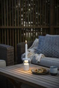 Konstsmide Lampada da tavolo LED USB Nantes in bianco 2,5W 120lm IP54_7833-250