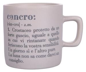 Tazzina da caffè 90 ml in porcellana bone china con decorazione Victionary Zodiaco - Capricorno