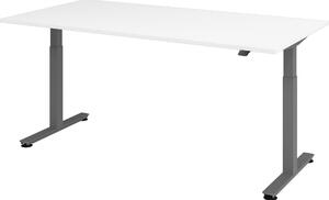 Scrivania elettrica bümö XMST - Decorazione: bianco, struttura: grafite, dimensioni: 200 x 100 cm