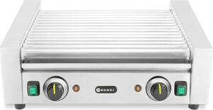 Griglia a rulli – 2 zone, HENDI, 14 ruote, 230V/1230W, 566x640x(H)192mm