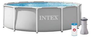 Piscina INTEX 26716GS Prism Frame con pompa filtro GS e scaletta incluse (366x99 cm)