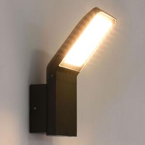 Applique moderne a LED per esterni: nero, alluminio, 337A
